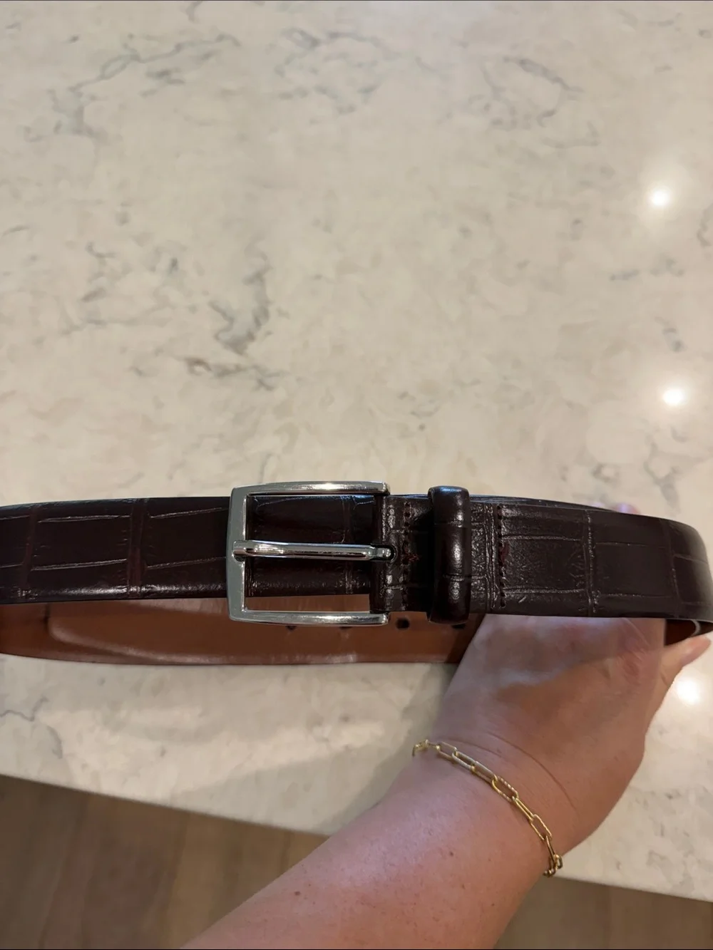 Brooks Brothers Leather Belt 38